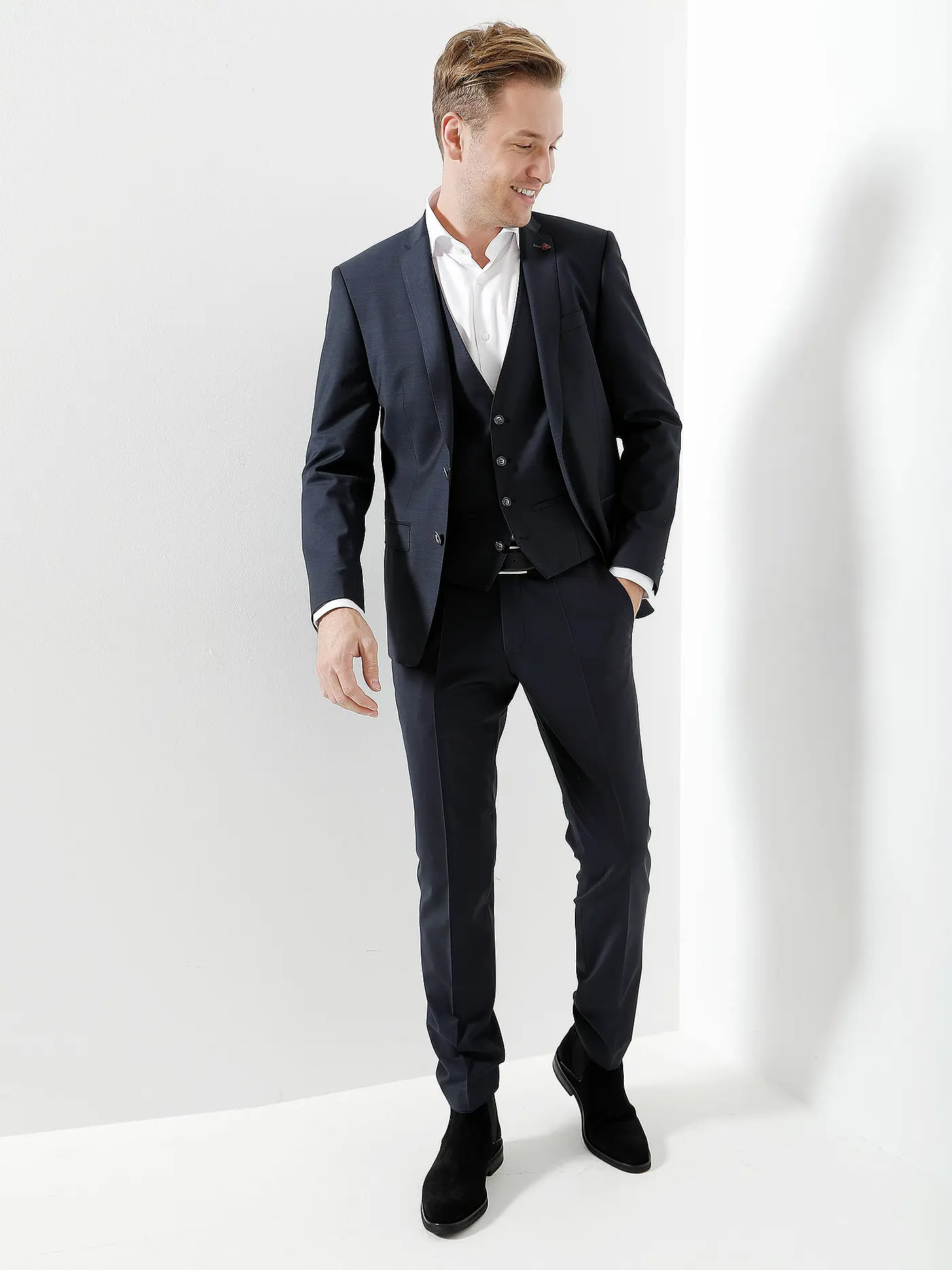 ROY ROBSON | Anzughose Slim Fit | 